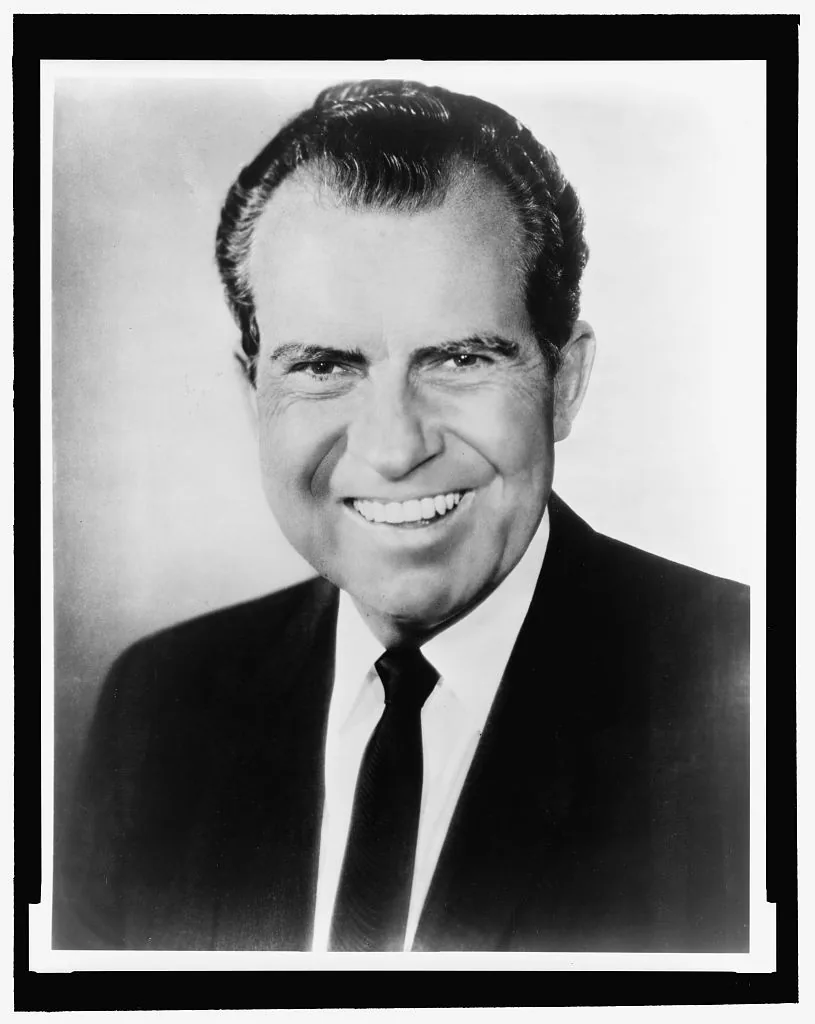 Portrait of Richard Nixon